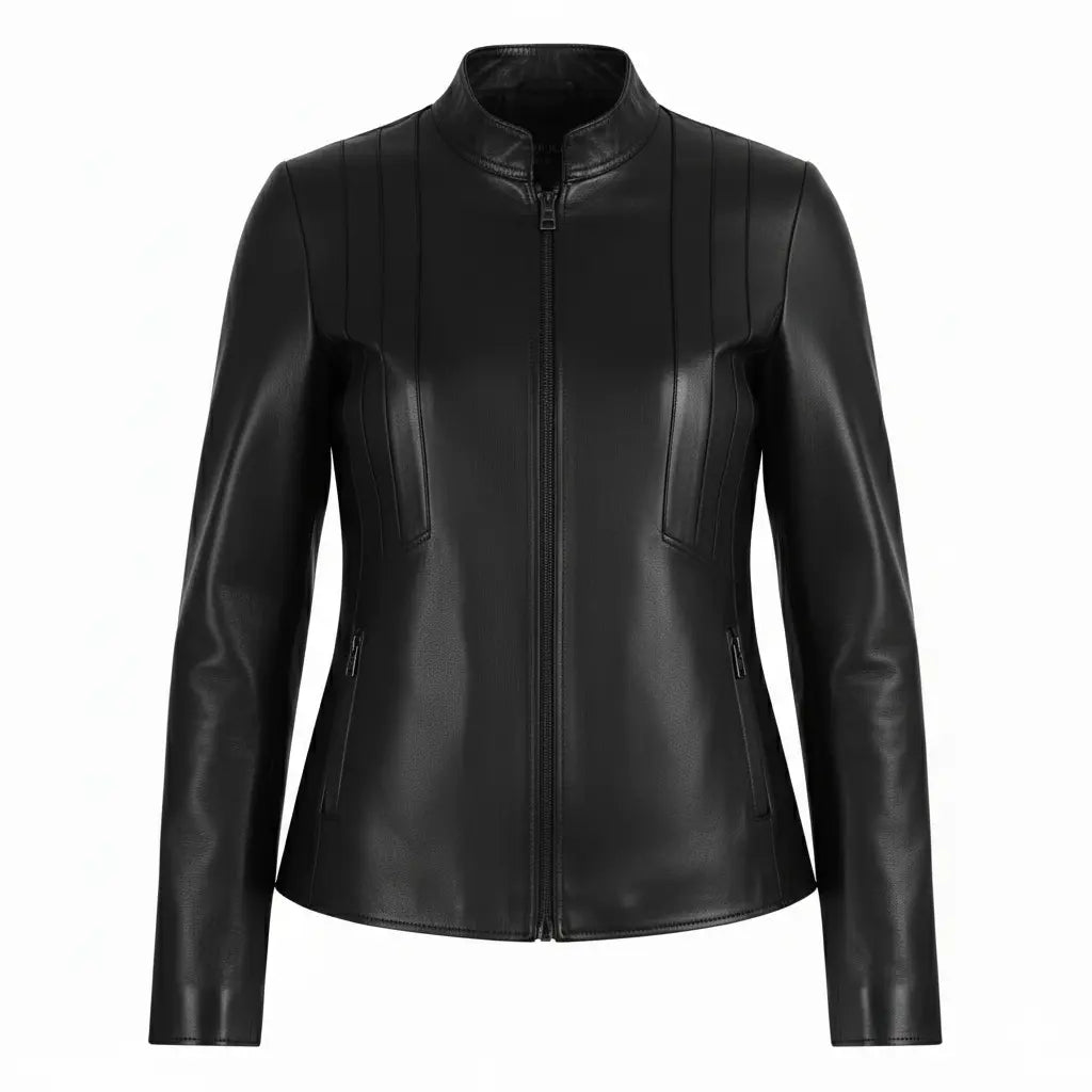 Duke Women’s Biker Leather Jacket