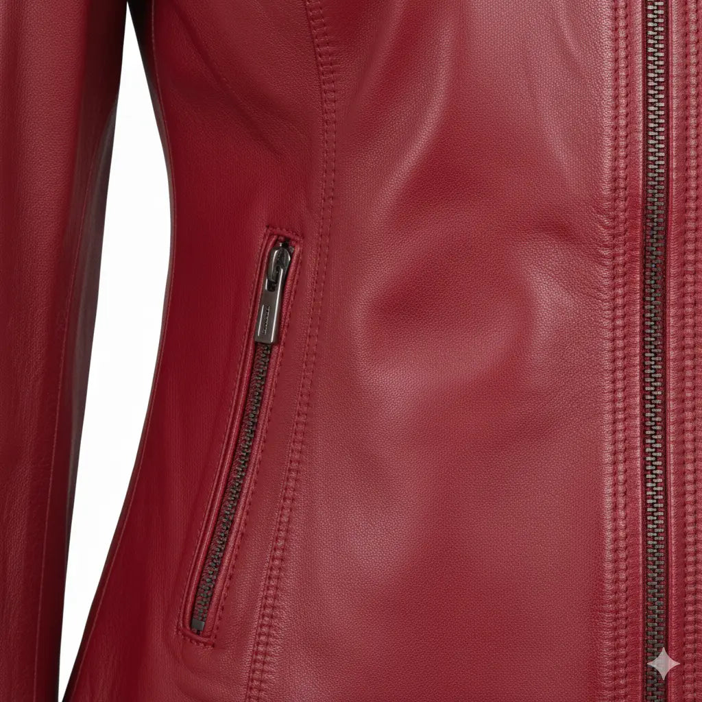 FORD Shearling Leather Jacket – Marrakchi