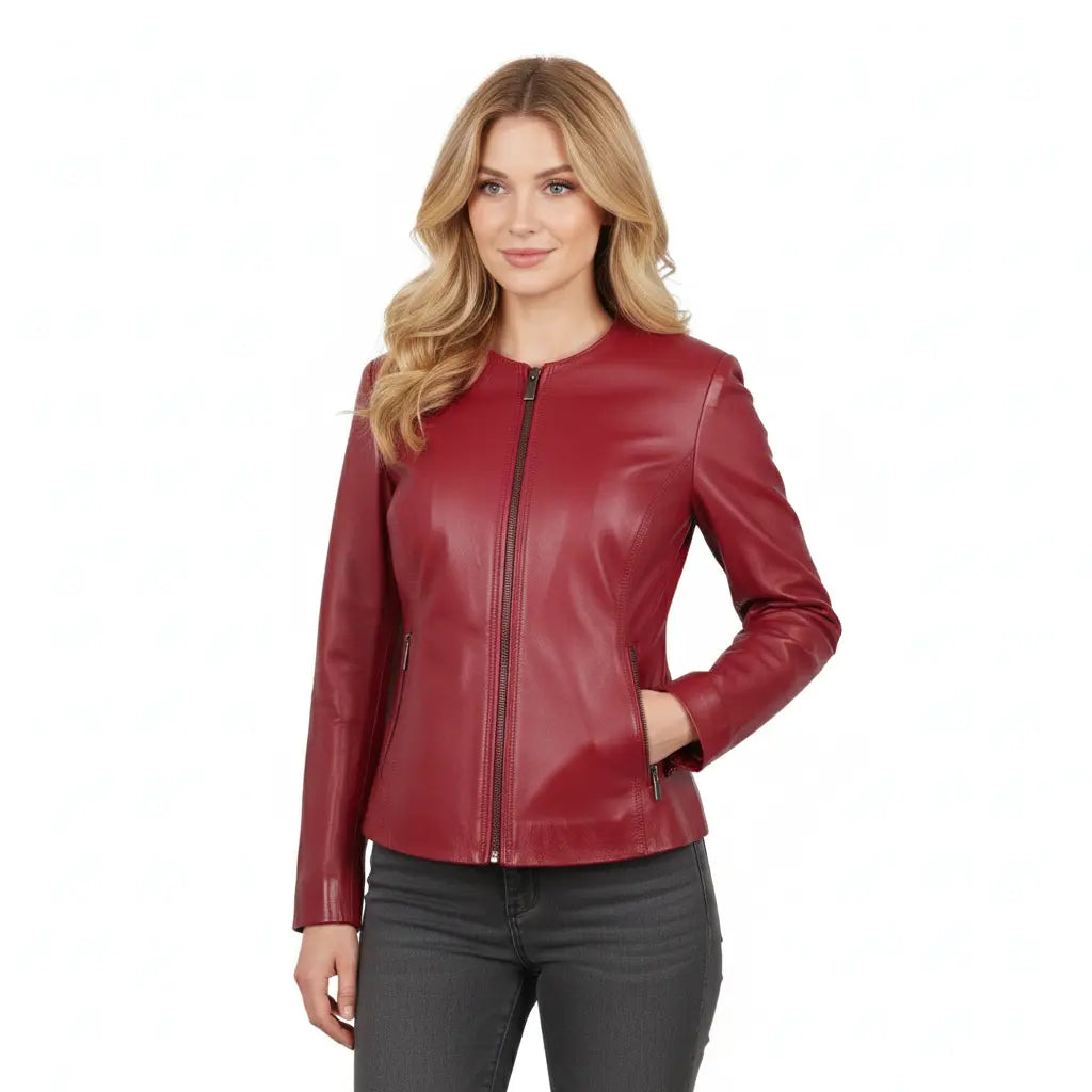 FORD Shearling Leather Jacket – Marrakchi